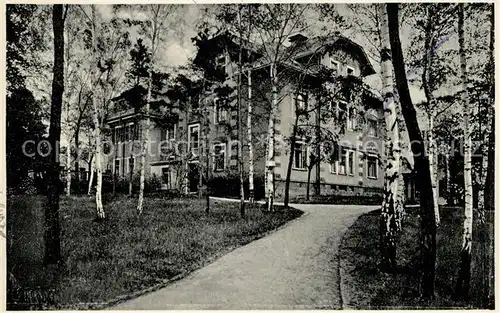 AK / Ansichtskarte Coswig_Sachsen Heilstaette Lindenhof Badehaus Coswig Sachsen