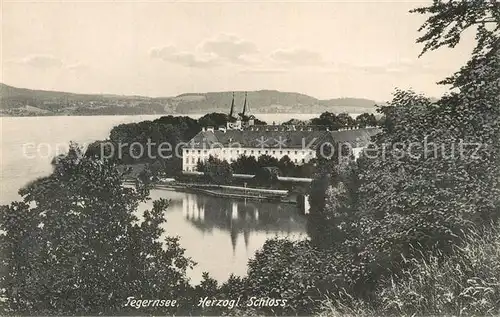 AK / Ansichtskarte Tegernsee Herzogliches Schloss Tegernsee