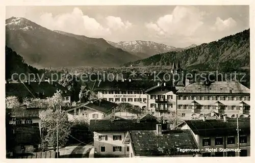 AK / Ansichtskarte Tegernsee Hotel Steinmetz Tegernsee