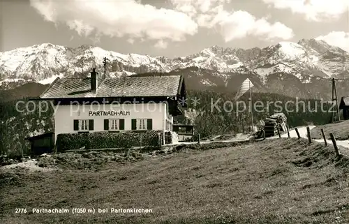 AK / Ansichtskarte Partenkirchen Partnachalm Alpen Partenkirchen