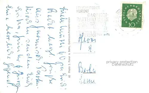 AK / Ansichtskarte St_Anton_Kranzberg Skisprungschanze Blick auf Garmisch Partenkirchen und Alpen St_Anton_Kranzberg