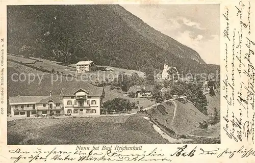 AK / Ansichtskarte Nonn_Oberbayern Panorama Nonn Oberbayern