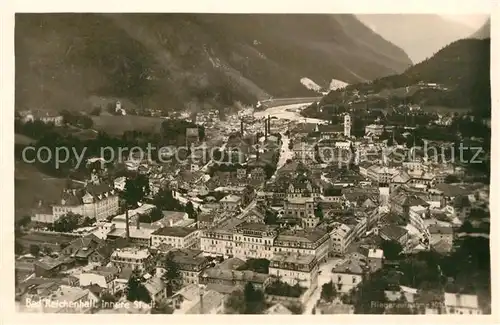 AK / Ansichtskarte Bad_Reichenhall Stadtpanorama Innenstadt Bad_Reichenhall