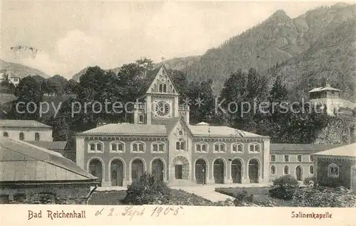 AK / Ansichtskarte Bad_Reichenhall Salinenkapelle Bad_Reichenhall