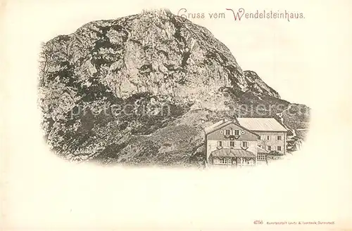 AK / Ansichtskarte Wendelstein_Berg Wendelsteinhaus Alpen Wendelstein_Berg