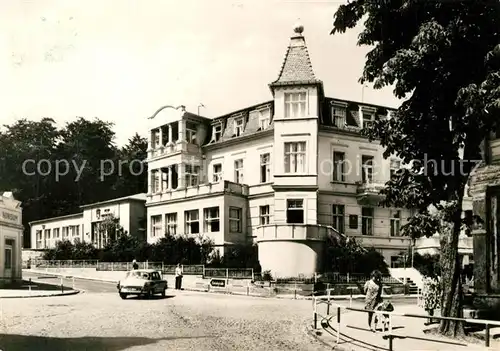 AK / Ansichtskarte Bansin_Ostseebad FDGB Erholungsheim Julian Marchlewski Bansin_Ostseebad