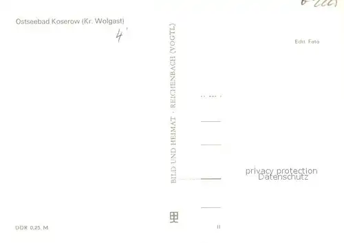 AK / Ansichtskarte Koserow_Ostseebad_Usedom FDGB Erholungsheime Strand Streckelberg Moewen Koserow_Ostseebad_Usedom