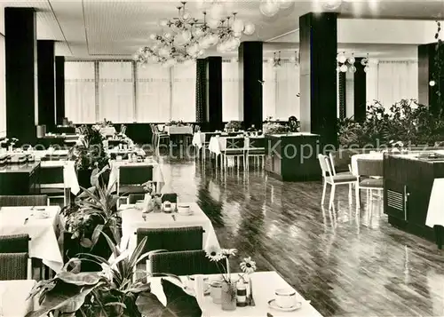 AK / Ansichtskarte Zinnowitz_Ostseebad Feriendienst IG Wismut Ferienheim Roter Oktober Speisesaal Zinnowitz_Ostseebad