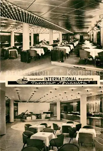 AK / Ansichtskarte Magdeburg Interhotel International Tanzbar Juanita Magdeburg