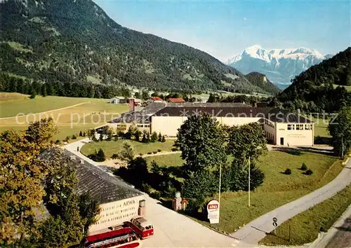 AK / Ansichtskarte Bischofswiesen ARWA Struempfe Fabrik Alpenblick Bischofswiesen