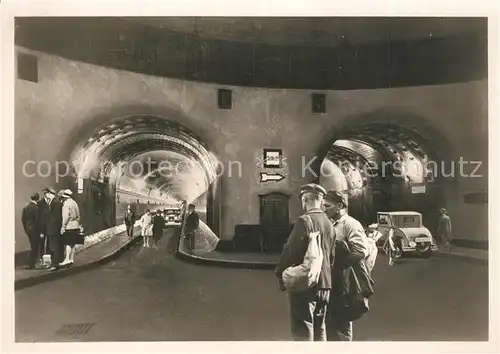 AK / Ansichtskarte Steinwerder_Hamburg Elbtunnel Steinwerder Hamburg