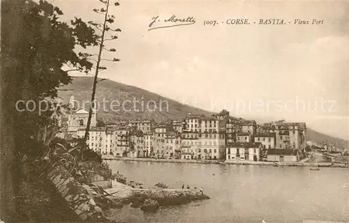 AK / Ansichtskarte Bastia Vieux Port Bastia