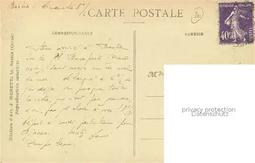AK / Ansichtskarte Bastia Vieux Port Bastia