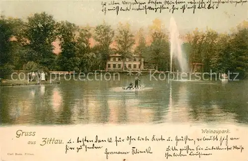 AK / Ansichtskarte Zittau Weinaupark Zittau