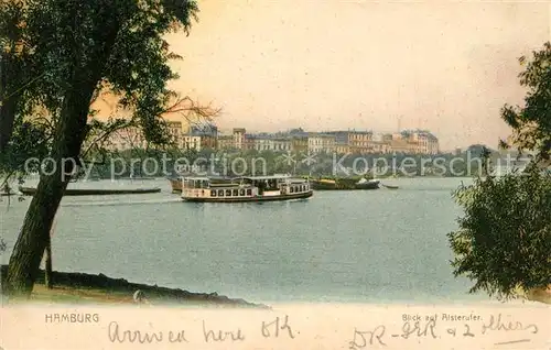 AK / Ansichtskarte Hamburg Alsterufer Hamburg