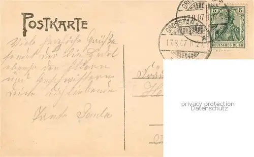 AK / Ansichtskarte Bad_Tabarz Villen im Lauchagrund 