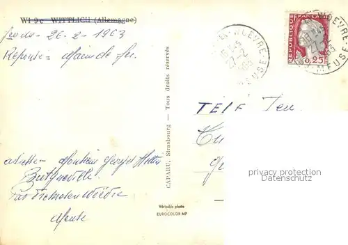 AK / Ansichtskarte Wittlich  Wittlich