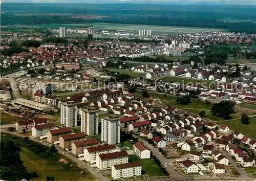AK / Ansichtskarte Rastatt Fliegeraufnahme  Rastatt