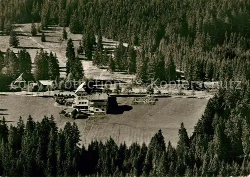 AK / Ansichtskarte Zuflucht Fliegeraufnahme Schmelzles H?henhotel  Zuflucht
