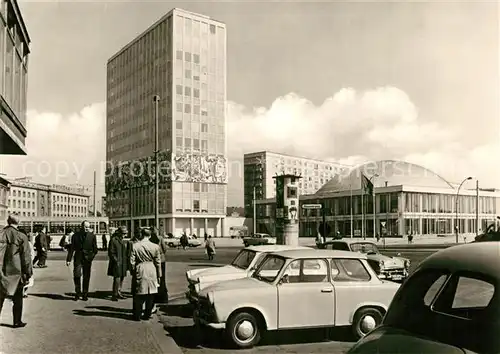 AK / Ansichtskarte Berlin Haus des Lehrers am Alexanderplatz Berlin