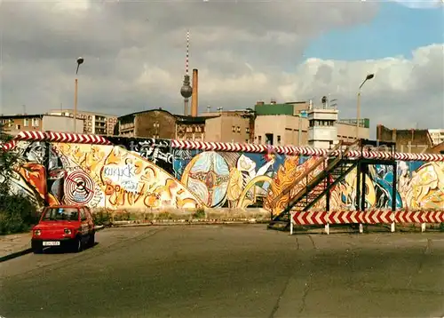 AK / Ansichtskarte Berlin Mauer an der Luckauer Strasse Berlin
