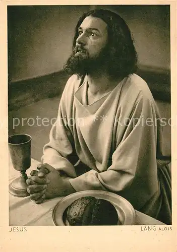 AK / Ansichtskarte Oberammergau Passionsspiele Abendmale Oberammergau