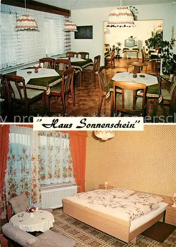 AK / Ansichtskarte Oberweser_Hessen Haus Sonnenschein Oberweser Hessen