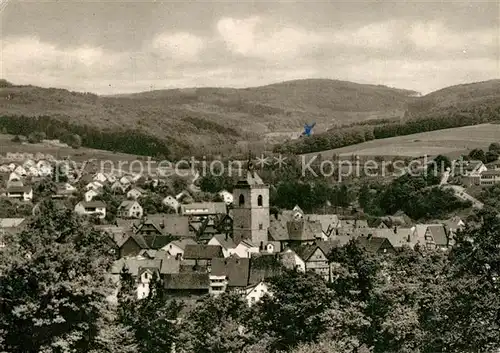 AK / Ansichtskarte Neukirchen_Knuellgebirge Panorama Neukirchen Knuellgebirge