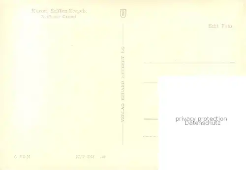 AK / Ansichtskarte Seiffen_Erzgebirge Seiffner Grund Seiffen Erzgebirge