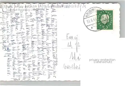 AK / Ansichtskarte Ratzeburg Panorama  Ratzeburg