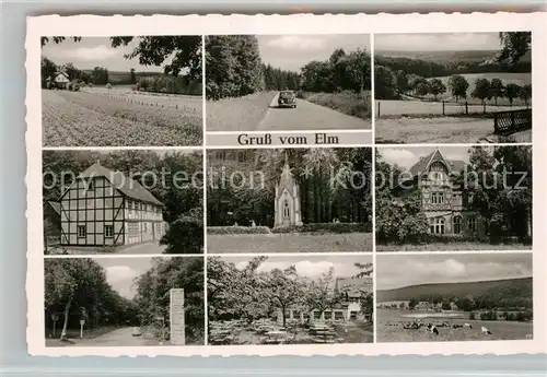 AK / Ansichtskarte Schoeningen Sehenswuerdigkeiten vom Elm Schoeningen