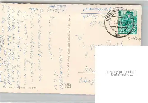 AK / Ansichtskarte Karl Marx Stadt Chemnitzer Hof Karl Marx Stadt