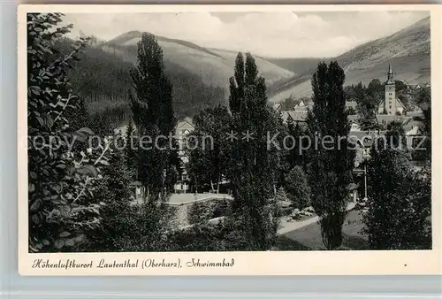 AK / Ansichtskarte Laufenthal Schwimmbad Laufenthal