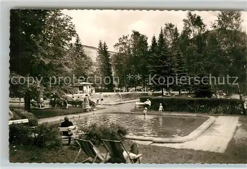 AK / Ansichtskarte Lautenthal_Harz Waldschwimmbad Lautenthal Harz