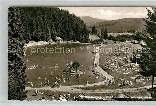AK / Ansichtskarte Gudenhagen Waldschwimmbad Gudenhagen