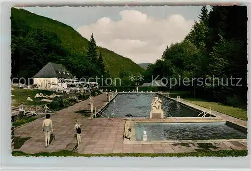 AK / Ansichtskarte Bad_Bertrich Schwimmbad Bad_Bertrich