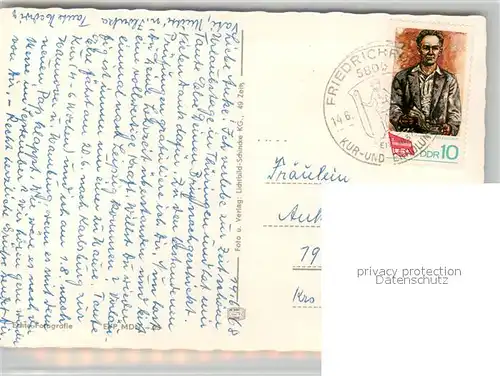 AK / Ansichtskarte Friedrichroda Thueringerwaldbahn Kurpark Wandelhalle Schwimmbad Friedrichroda