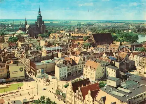 AK / Ansichtskarte Stralsund_Mecklenburg_Vorpommern Blick auf die Stadt Stralsund_Mecklenburg