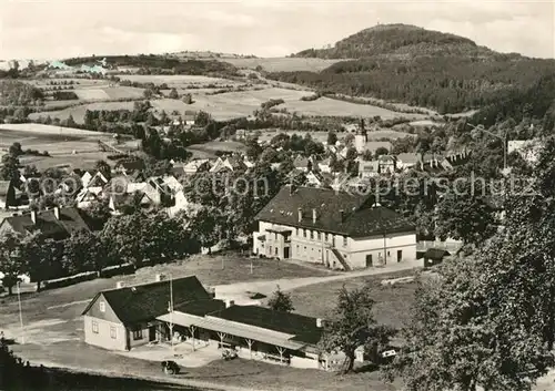 AK / Ansichtskarte Geising_Erzgebirge Panorama Blick zum Geising Geising Erzgebirge