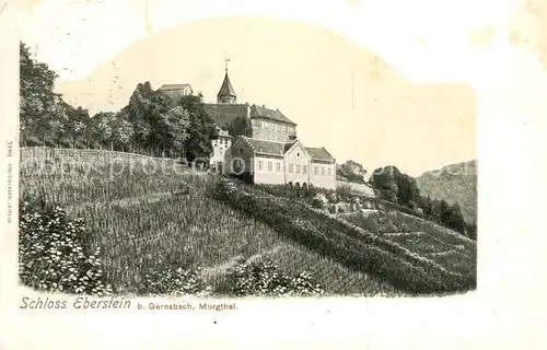 AK / Ansichtskarte Gernsbach Schloss Eberstein Gernsbach