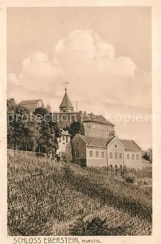 AK / Ansichtskarte Gernsbach Schloss Eberstein Gernsbach