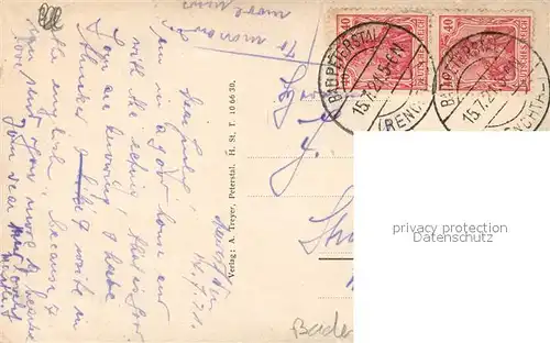 AK / Ansichtskarte Bad_Peterstal Griesbach Panorama Bad_Peterstal Griesbach