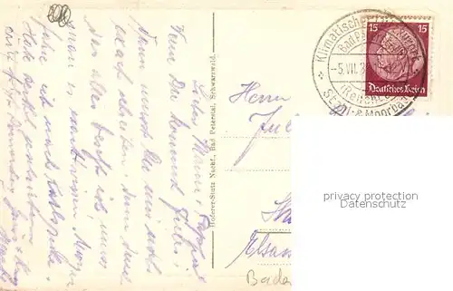 AK / Ansichtskarte Bad_Peterstal Griesbach Panorama Bad_Peterstal Griesbach