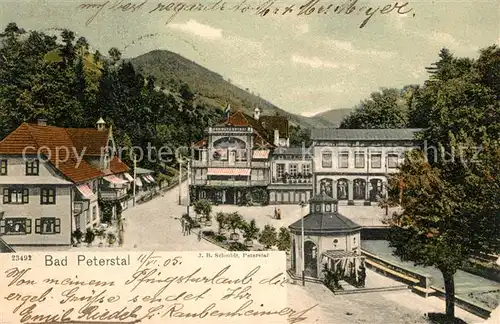 AK / Ansichtskarte Bad_Peterstal Griesbach Kurhaus Wandelhalle Bad_Peterstal Griesbach