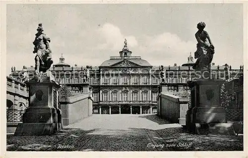 AK / Ansichtskarte Rastatt Eingang zum Schloss Rastatt