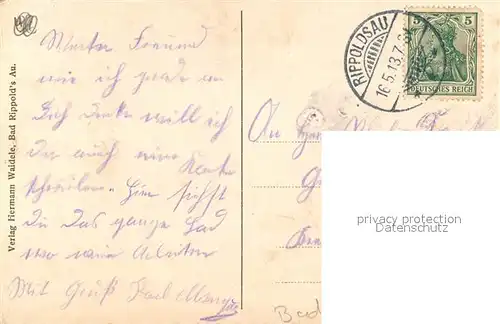 AK / Ansichtskarte Bad_Rippoldsau_Schwarzwald Panorama Bad_Rippoldsau