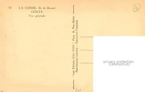 AK / Ansichtskarte Corte Vue generale Corte