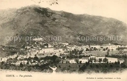 AK / Ansichtskarte Corte Vue generale Corte