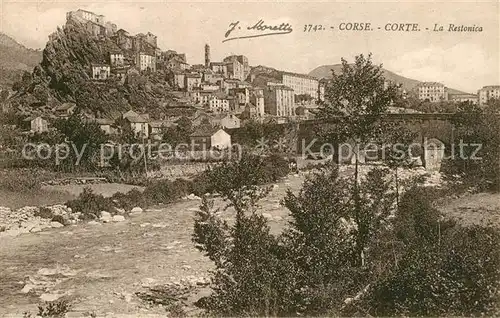 AK / Ansichtskarte Corte La Restonica Corte