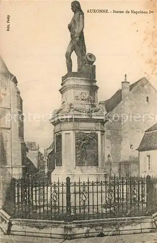AK / Ansichtskarte Auxonne Statue de Napoleon I Auxonne